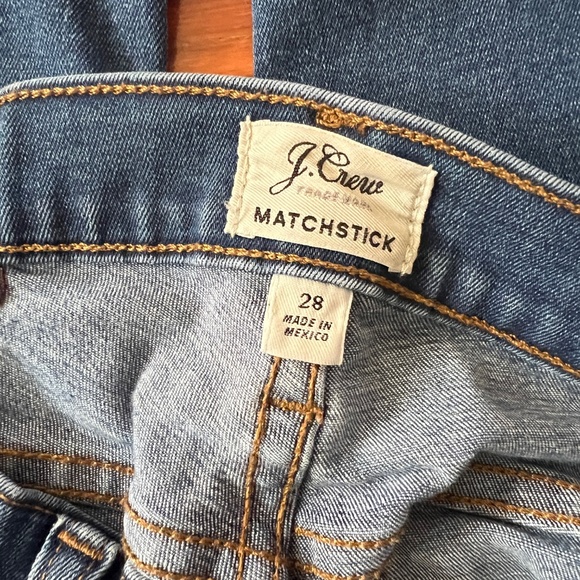 J. Crew Matchstick Jeans Size 28 - Picture 4 of 8